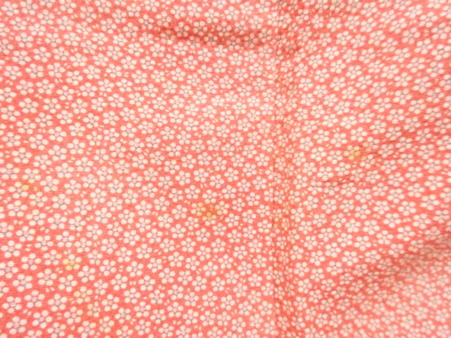  小花尽くし模様小紋着物